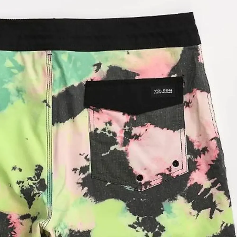 Volcom Boys Bolinas Stoney Tie Dye Board Shorts Boys Size 18 (29)